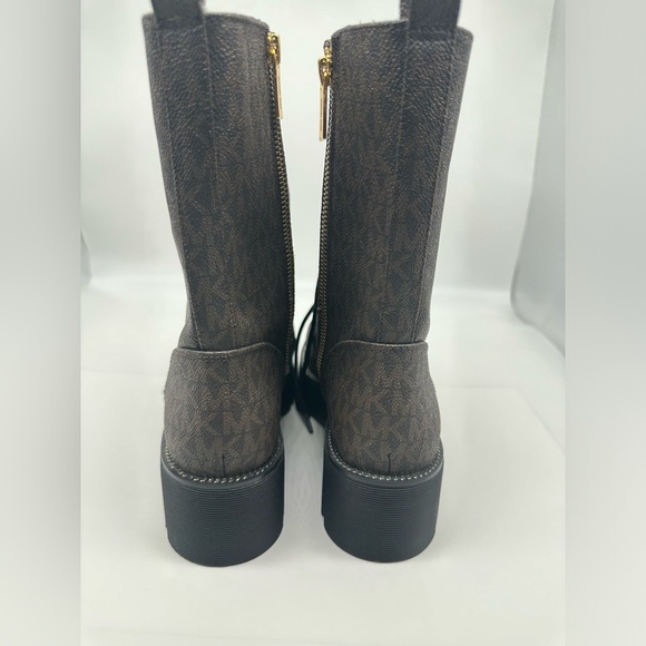 Michael Kors Bryce Combat Boots Women’s Size 8 - Like New, Blockbuster Price! - Picture 6 of 10